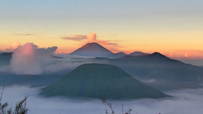 Sunrise over Mt Bromo
